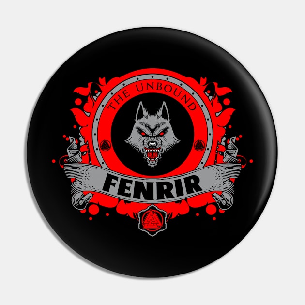 FENRIR - LIMITED EDITION Pin by DaniLifestyle