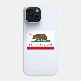 San Francisco CA Flag Phone Case