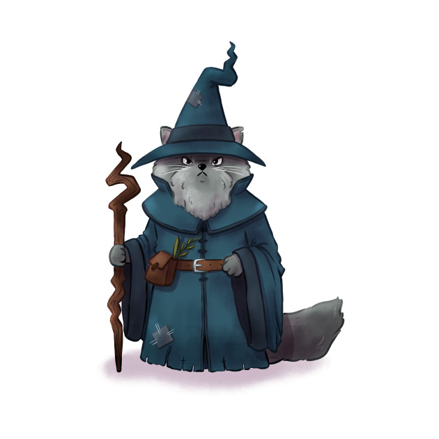 Discover Wizard Cat - Cat - T-Shirt