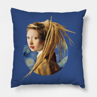 Rasta Girl Pillow