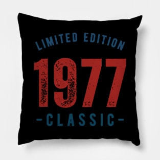 Limited Edition Classic 1977 Pillow