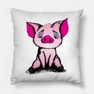 Pink Pig Pillow