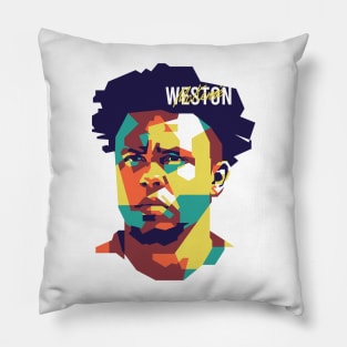 weston mckennie wpap Style Pillow