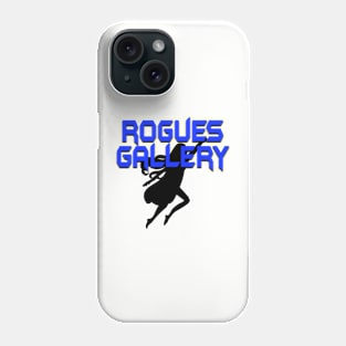 ROGUES GALLERY Female (Black Silhouette) Phone Case