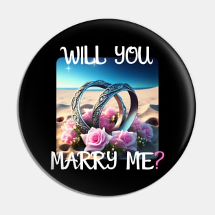 Marriage Proposal For Wedding Or Engagement - Romantic Gift Idea Pin