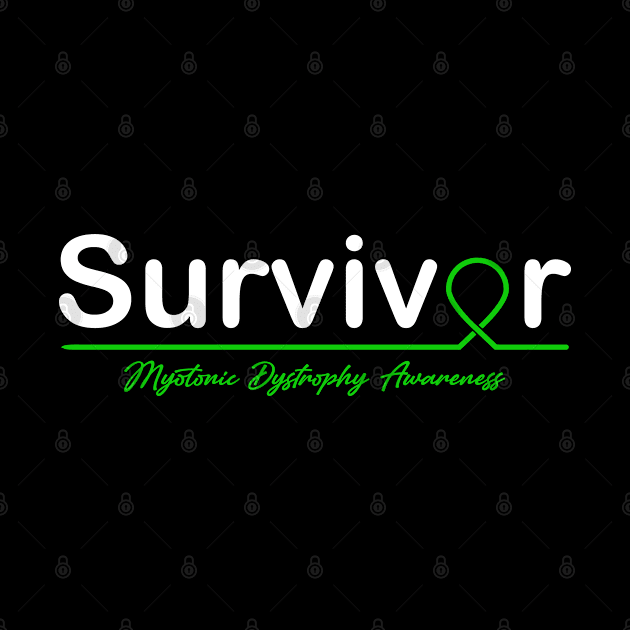 Myotonic Dystrophy Awareness Survivor Heartbeat by KHANH HUYEN