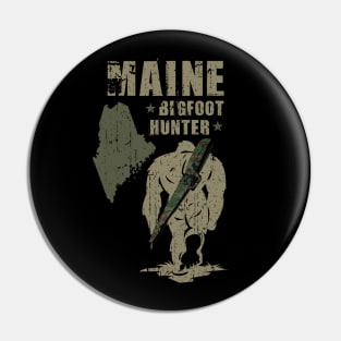 Maine Bigfoot Hunter Pin