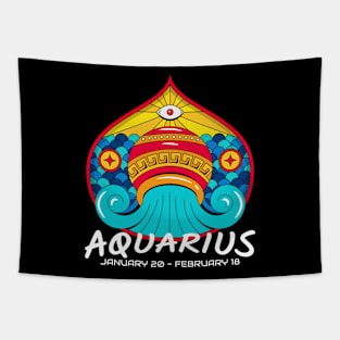 Aquarius Astrology Tapestry