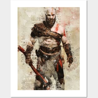 Poster, Quadro PlayStation - God of War em