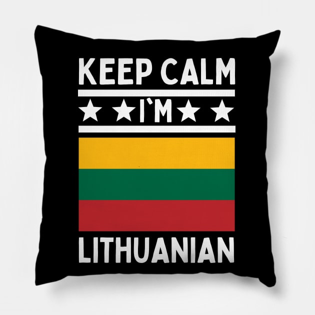 Lithuanian Pillow by footballomatic