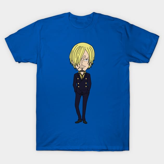 Sanji One Piece Pirates Anime Manga Unisex Tshirt T-Shirt Tee ALL