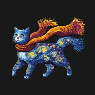 Starry cat T-Shirt