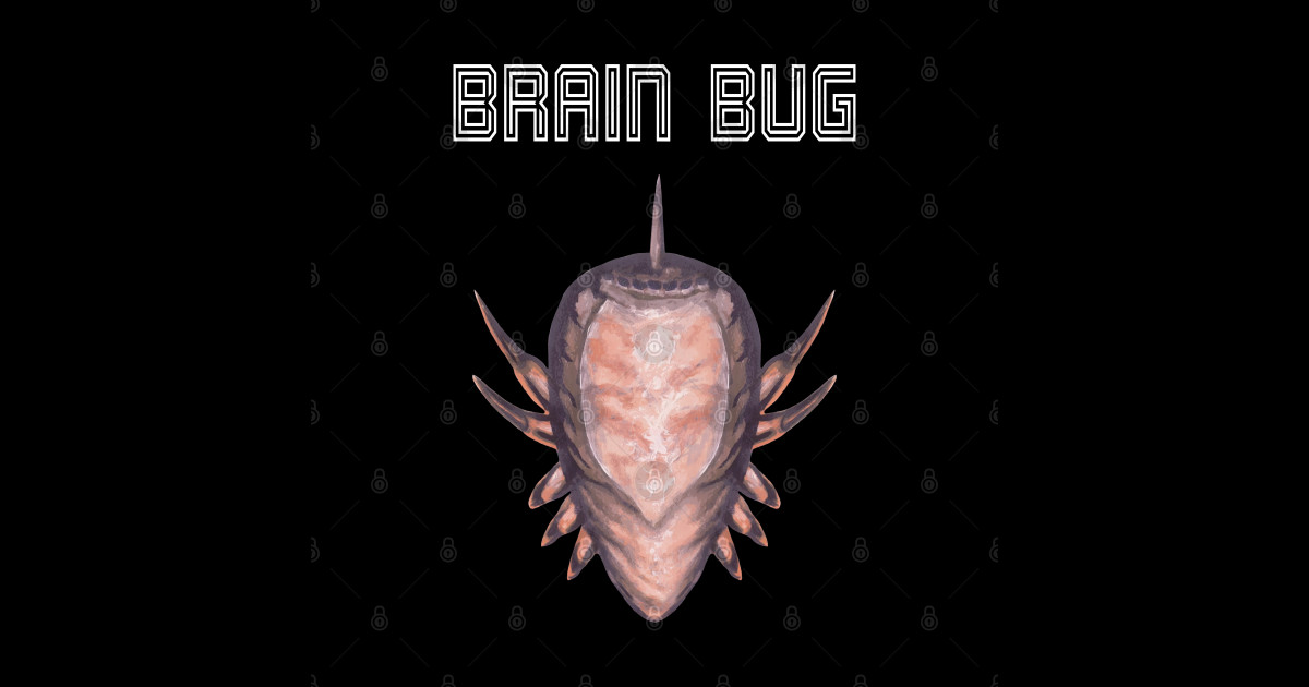 Brain Bug (Starship Troopers 1997) - Starship Troopers - Sticker ...