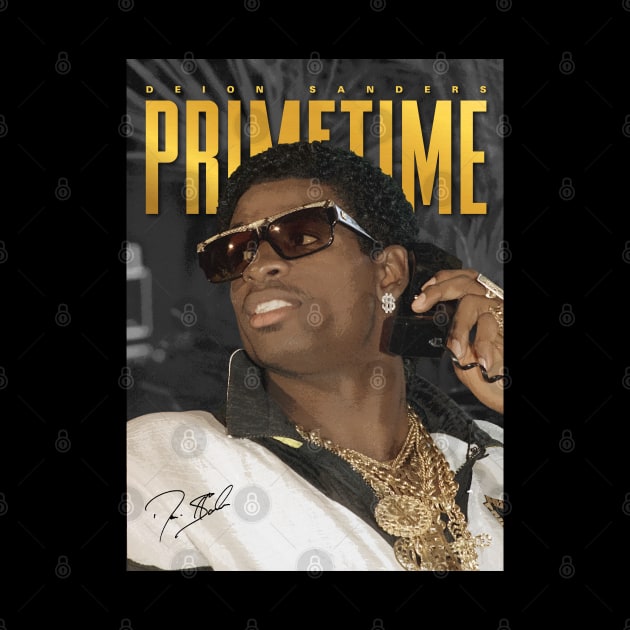 Deion Sanders Primetime by Juantamad