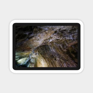 Inside Ialomitei cave, Bucegi mountains, Romania, Bucegi National Park Magnet