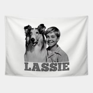 Lassie - 1954- 50s Kids Tv Show Tapestry