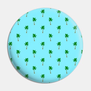 Palm Tree Pattern for Masks Pin