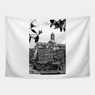 Siena Skyline Cityscape Tuscany Italy Tapestry