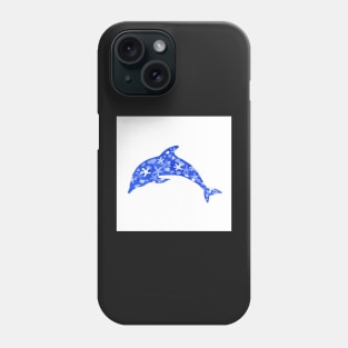 Dolphin with Starfish and Sea Shells Phone Case