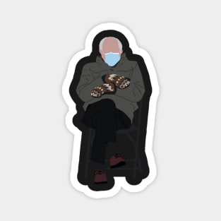 Mitten Bernie Magnet