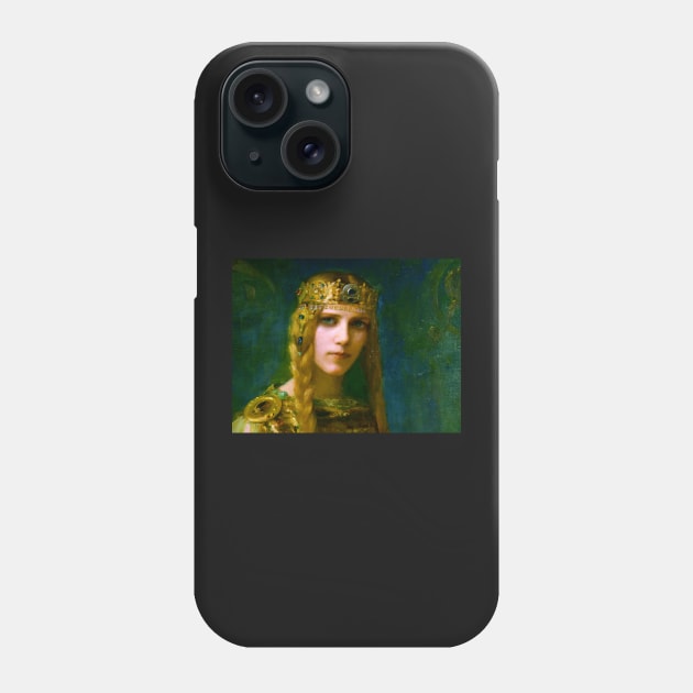 Isolde Irish Princess, 1911, Gaston Bussiere Phone Case by immortalpeaches