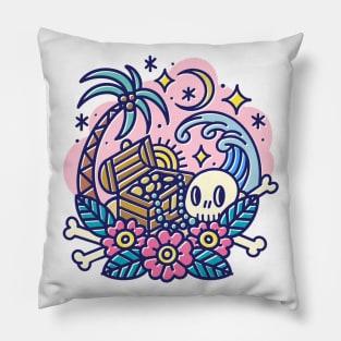 Treasure island Pillow