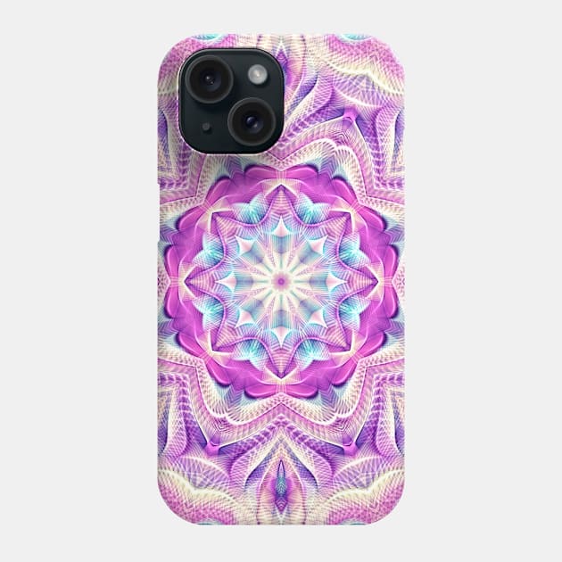 Flower Of Life Mandala (Delicate) Phone Case by MandalaOfLife