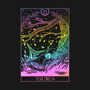Zodiac sign tarot card Taurus T-Shirt