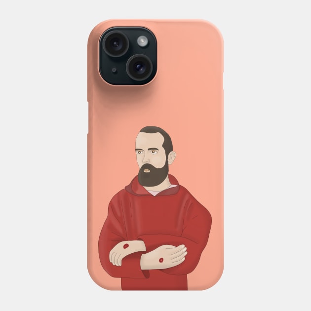 Saint Pius Padre Pio Phone Case by DiegoCarvalho