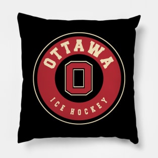 Ottawa ice hockey Pillow