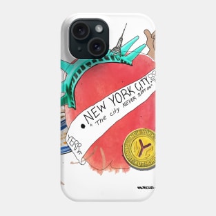 The City Never Slept On Phone Case