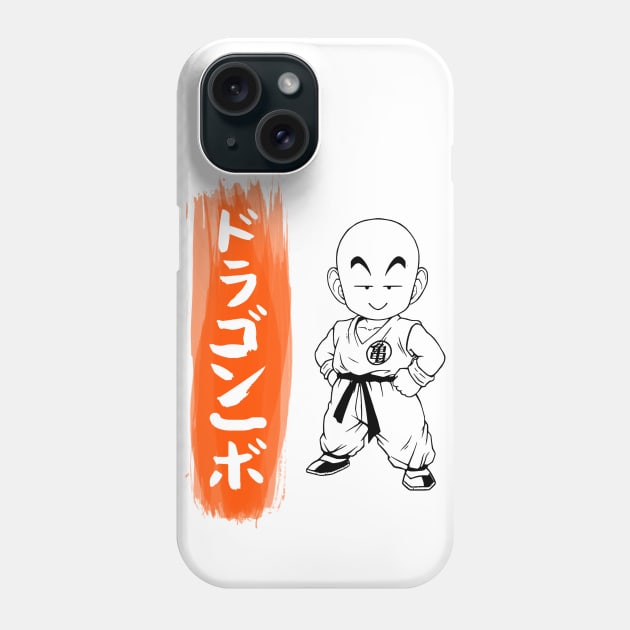 Krillin Phone Case by whereismypandadesigns