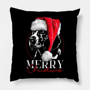 Funny Beagle Santa Merry Christmas dog mom Pillow