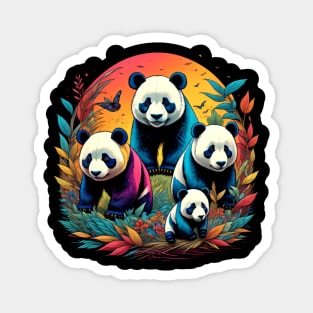 Panda Vibes Magnet