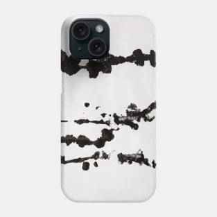 Black Ink Splatter - Alternative II Phone Case