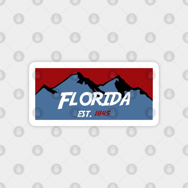 Florida mountains Magnet by AdventureFinder