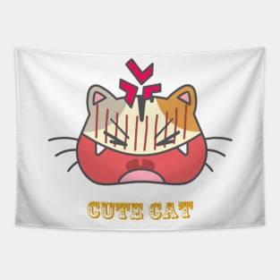 Cute cat lover Tapestry