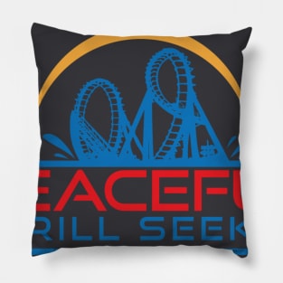 Peaceful Thrill Seeker Podcast Pillow