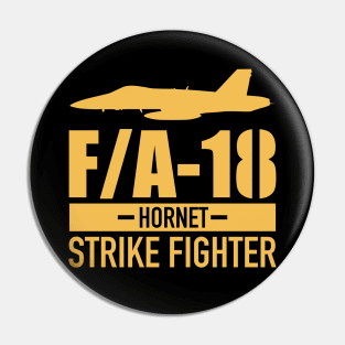 F/A-18 Hornet (Small logo) Pin