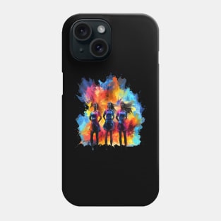 Cheerleading Rainbow Phone Case