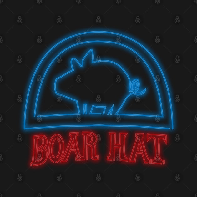 Boar Hat Neon by CCDesign