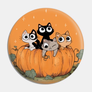 pumpkin cats Pin