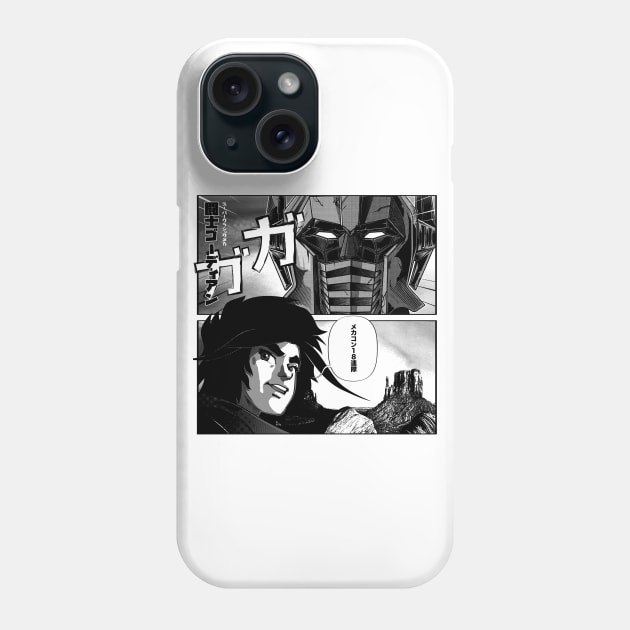 Super Classic Mechas 03 Daigo Manga Phone Case by Evil Never Wins