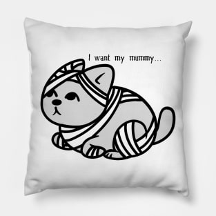 Cute Halloween cat Pillow