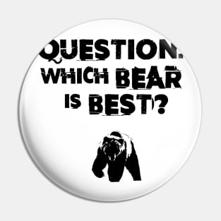 Which Bear Is Best? Pin