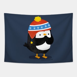 Jimmy Penguin and the Peruvian Hat Tapestry