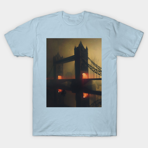 Discover BLISSFUL DISTRICT - Bridge - T-Shirt