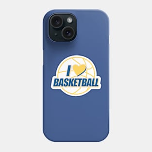 I Heart Basketball Phone Case