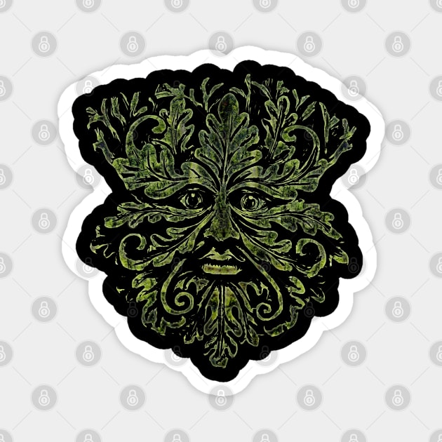 The Green Man Magnet by Nartissima