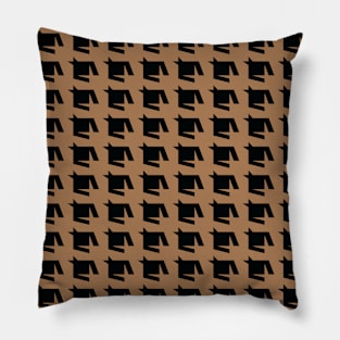 Houndstooth Pattern Pillow